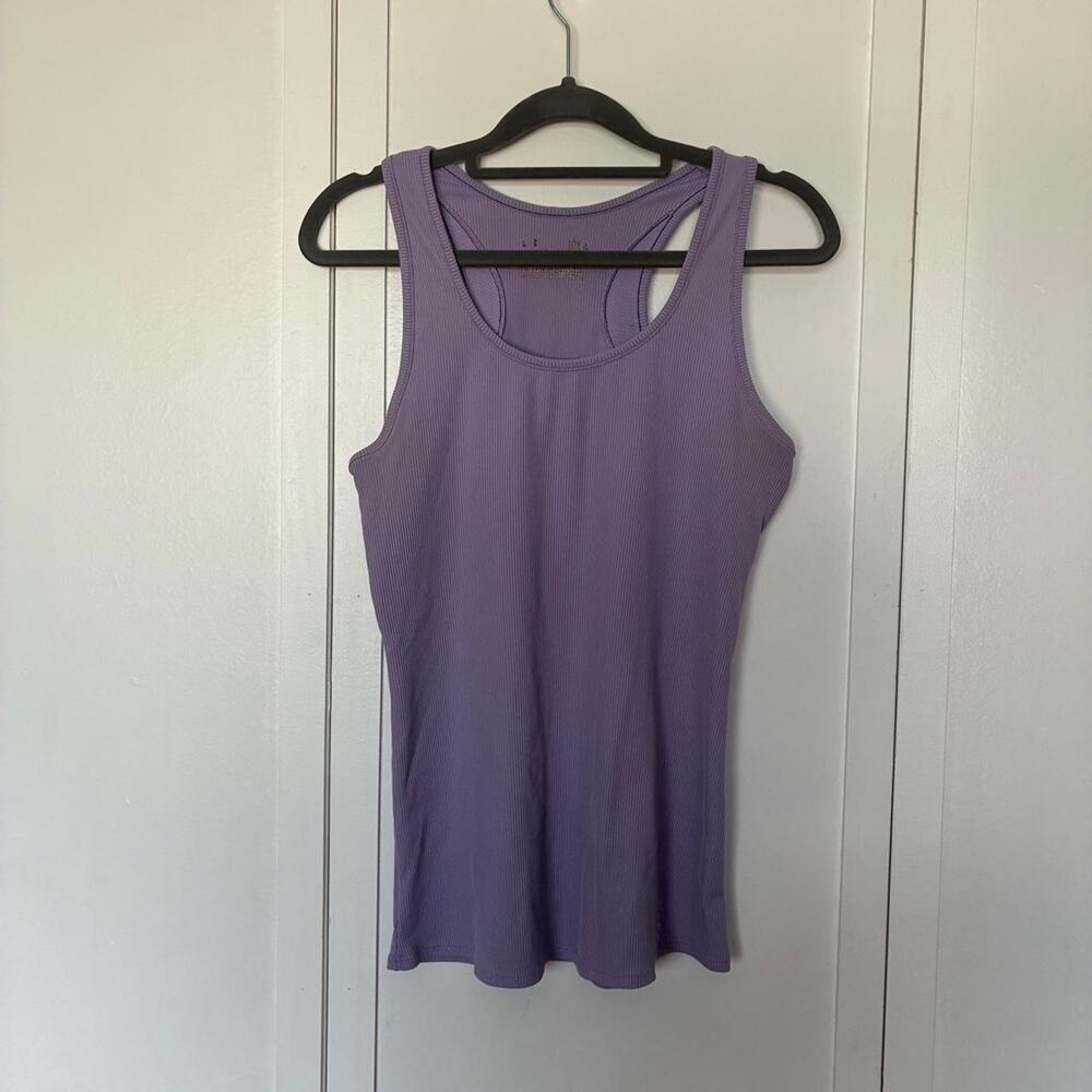 Purple under armour tank top